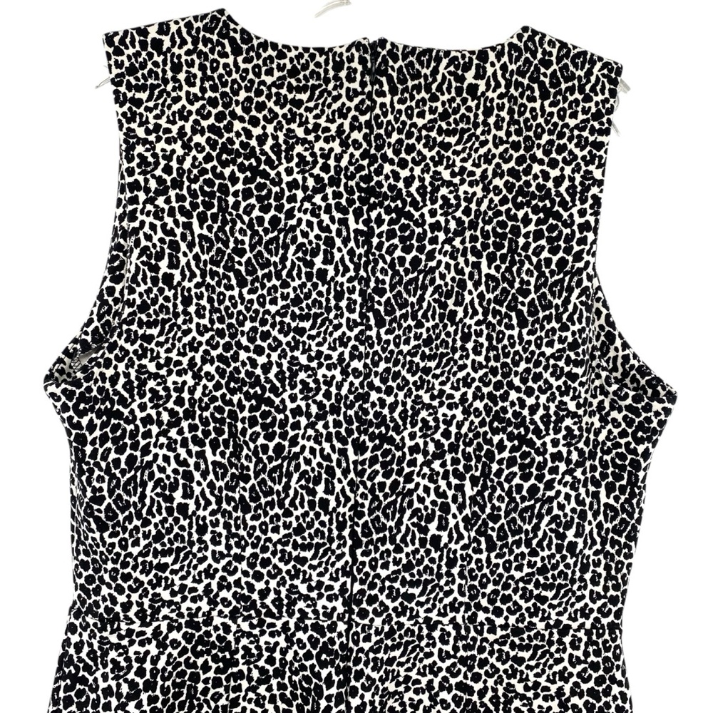 Old Navy Sleeveless Ponte-Knit Sheath Dress Leopard Print - Picture 5 of 6